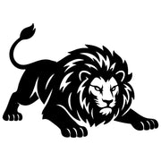 Lion DXF File – CNC Cutting Design | AWLION303