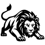 Lion DXF File – CNC Cutting Design | AWLION305
