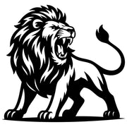 Lion DXF File – CNC Cutting Design | AWLION320