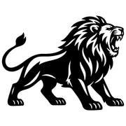 Lion DXF File – CNC Cutting Design | AWLION321