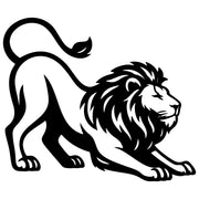 Lion DXF File – CNC Cutting Design | AWLION329