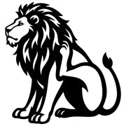 Lion DXF File – CNC Cutting Design | AWLION336