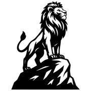 Lion DXF File – CNC Cutting Design | AWLION337