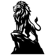 Lion DXF File – CNC Cutting Design | AWLION338