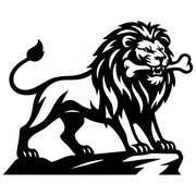 Lion DXF File – CNC Cutting Design | AWLION355