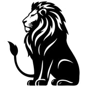 Lion DXF File – CNC Cutting Design | AWLION371