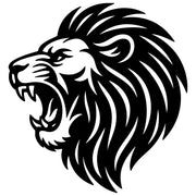 Lion Head DXF File – CNC Cutting Design | AWLION11
