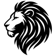 Lion Head DXF File – CNC Cutting Design | AWLION46