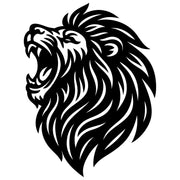 Lion Head DXF File – CNC Cutting Design | AWLION87