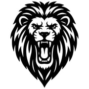 Lion Head DXF File – CNC Cutting Design | AWLION191