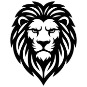 Lion Head DXF File – CNC Cutting Design | AWLION197