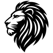 Lion Head DXF File – CNC Cutting Design | AWLION198