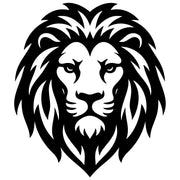 Lion Head DXF File – CNC Cutting Design | AWLION215