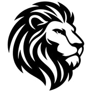 Lion Head DXF File – CNC Cutting Design | AWLION218