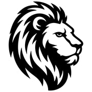 Lion Head DXF File – CNC Cutting Design | AWLION225