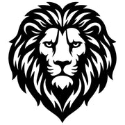 Lion Head DXF File – CNC Cutting Design | AWLION228