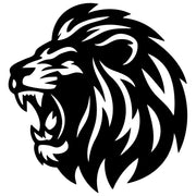 Lion Head DXF File – CNC Cutting Design | AWLION230