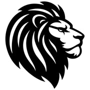 Lion Head DXF File – CNC Cutting Design | AWLION231