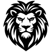 Lion Head DXF File – CNC Cutting Design | AWLION245
