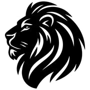 Lion Head DXF File – CNC Cutting Design | AWLION248