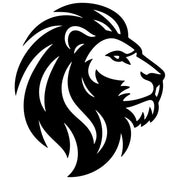 Lion Head DXF File – CNC Cutting Design | AWLION251