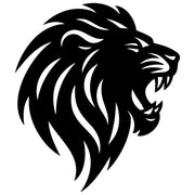 Lion Head DXF File – CNC Cutting Design | AWLION723