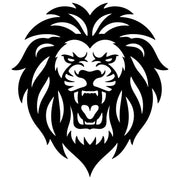 Lion Head DXF File – CNC Cutting Design | AWLION731