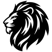 Lion Head DXF File – CNC Cutting Design | AWLION737