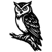 Little Owl DXF File – CNC Cutting Design | ABOWL106