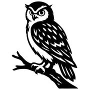 Little Owl DXF File – CNC Cutting Design | ABOWL110
