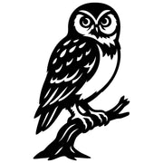 Little Owl DXF File – CNC Cutting Design | ABOWL114