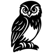 Little Owl DXF File – CNC Cutting Design | ABOWL118