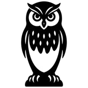 Little Owl DXF File – CNC Cutting Design | ABOWL119