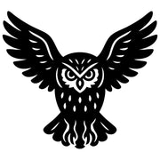 Little Owl DXF File – CNC Cutting Design | ABOWL121