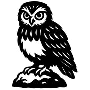 Little Owl DXF File – CNC Cutting Design | ABOWL123