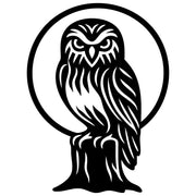 Little Owl DXF File – CNC Cutting Design | ABOWL127