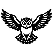 Little Owl DXF File – CNC Cutting Design | ABOWL46