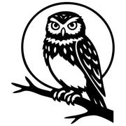 Little Owl DXF File – CNC Cutting Design | ABOWL65