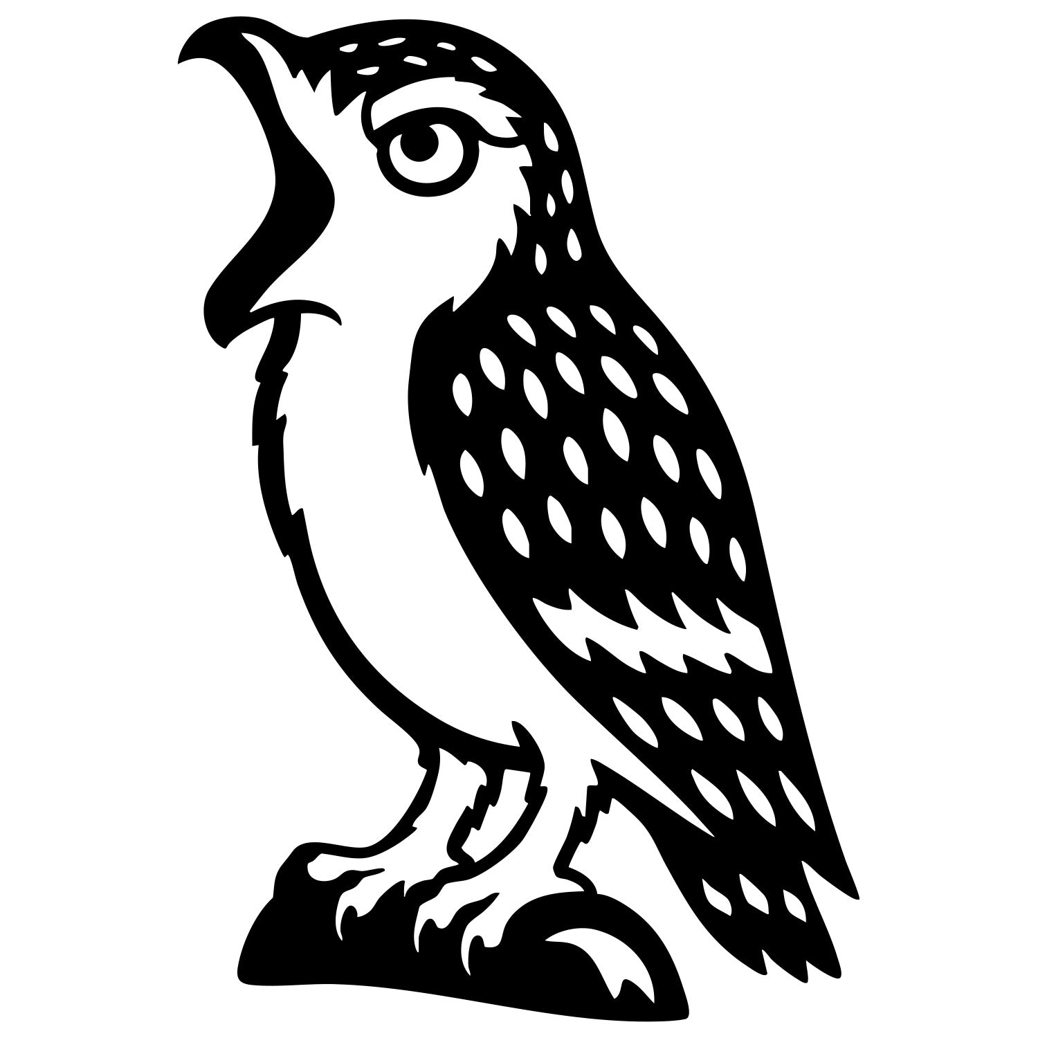 Little Owl DXF File – CNC Cutting Design | ABOWL75