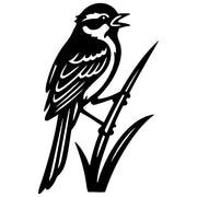 Long Tailed Finch DXF File – CNC Cutting Design | ABFINCH314