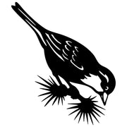 Long Tailed Finch DXF File – CNC Cutting Design | ABFINCH318