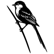 Long Tailed Finch DXF File – CNC Cutting Design | ABFINCH319