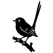 Long Tailed Finch DXF File – CNC Cutting Design | ABFINCH320