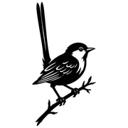 Long Tailed Finch DXF File – CNC Cutting Design | ABFINCH321