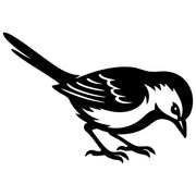 Long Tailed Finch DXF File – CNC Cutting Design | ABFINCH343