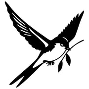 Long Tailed Finch DXF File – CNC Cutting Design | ABFINCH408