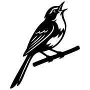 Long Tailed Finch DXF File – CNC Cutting Design | ABFINCH483