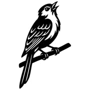 Long Tailed Finch DXF File – CNC Cutting Design | ABFINCH484
