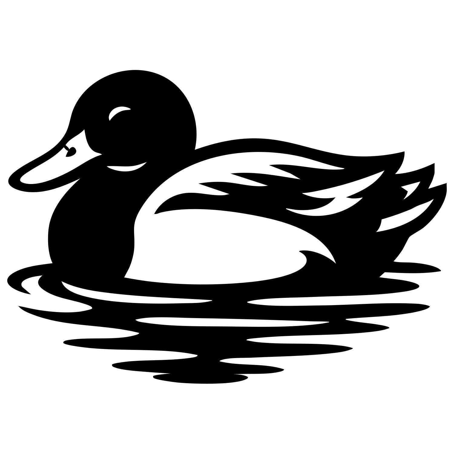 Mallard Duck DXF File – CNC Cutting Design | ABDUCK17