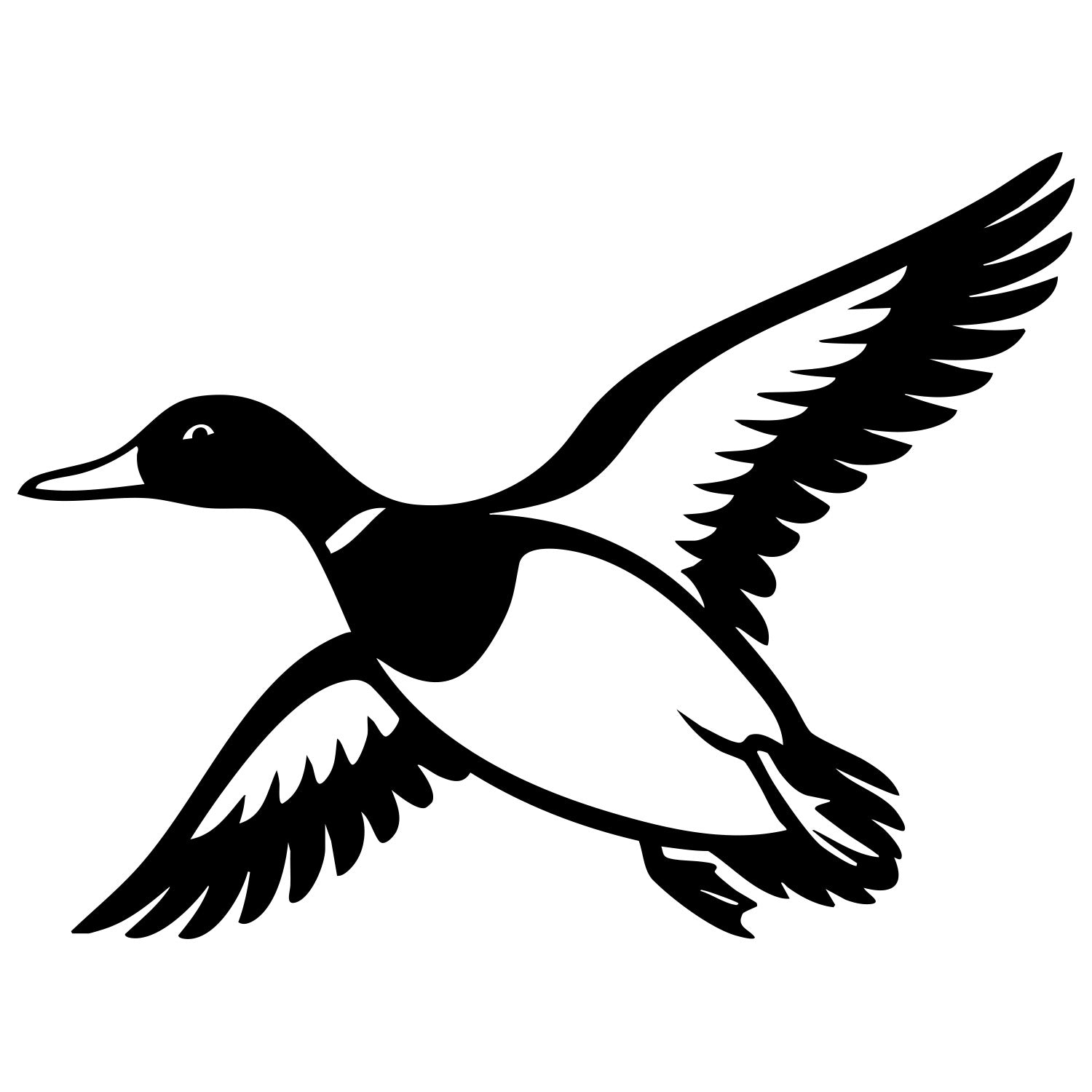 Mallard Duck DXF File – CNC Cutting Design | ABDUCK19